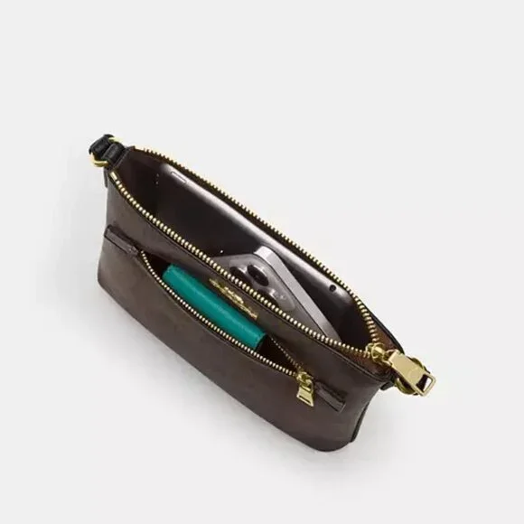 Mini Rowan File Bag With Rose Print - Picture 2 of 16